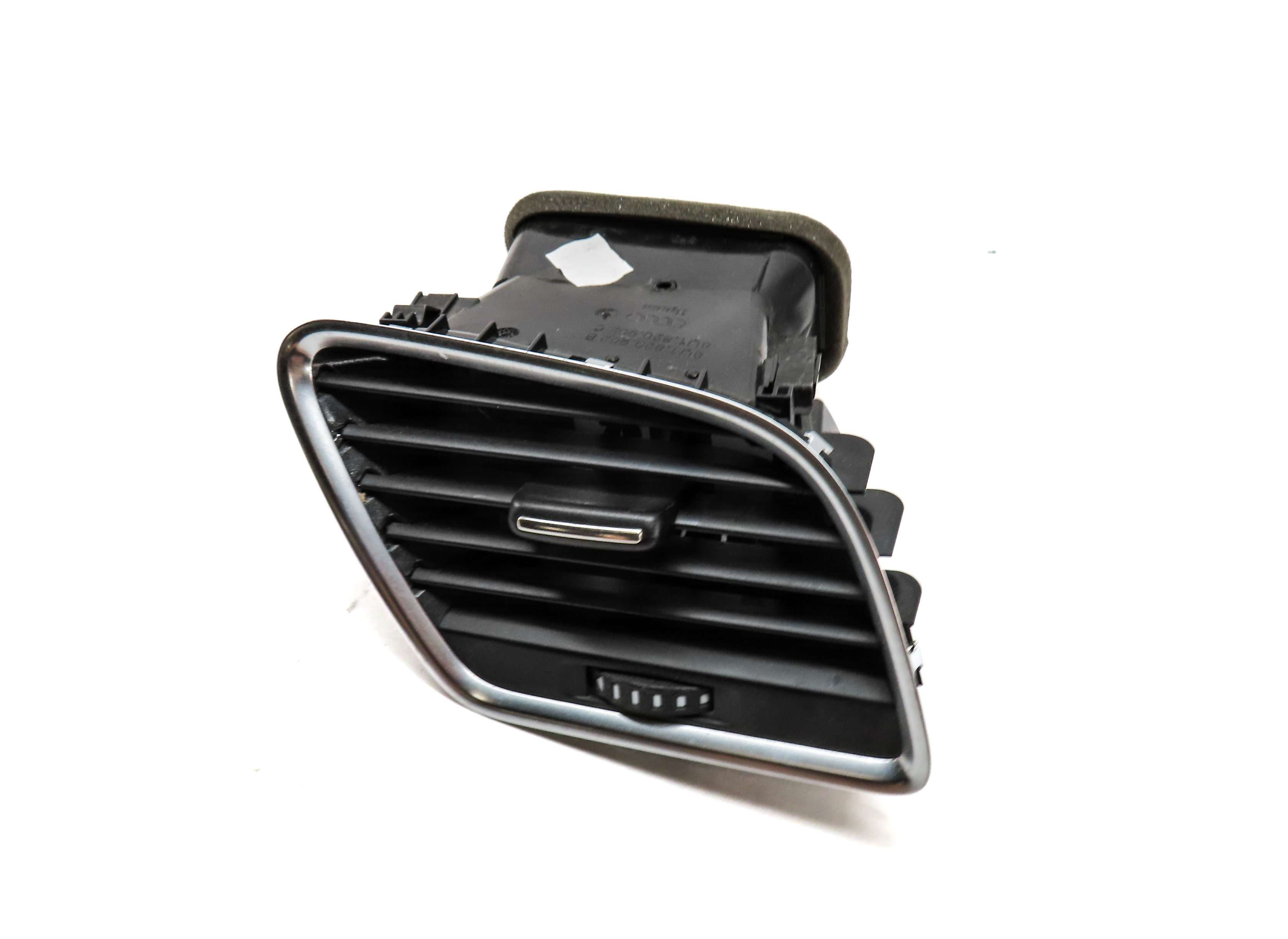 15 AUDI Q3 8U RIGHT PASSENGER DASH OUTER AC HEATER AIR VENT (Black & Silver) — exact item pictured